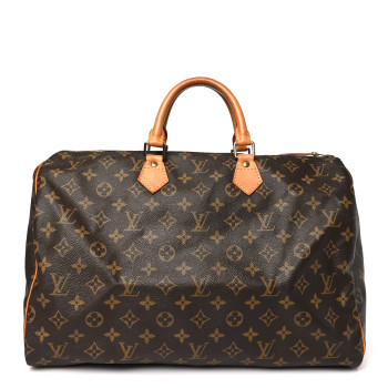LOUIS VUITTON Monogram Speedy 40