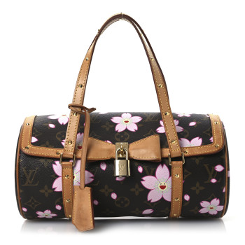 LOUIS VUITTON Monogram Cherry Blossom Papillon Brown