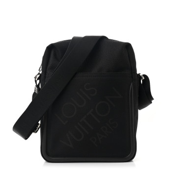 LOUIS VUITTON Damier Geant Citadin Messenger Black