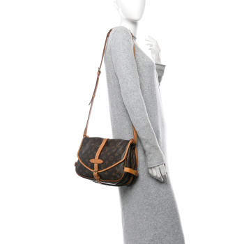 LOUIS VUITTON Monogram Saumur 30