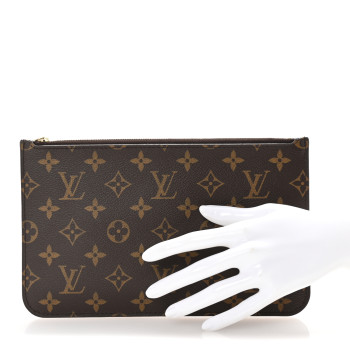 LOUIS VUITTON Monogram Neverfull MM GM Pochette
