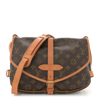 LOUIS VUITTON Monogram Saumur 30