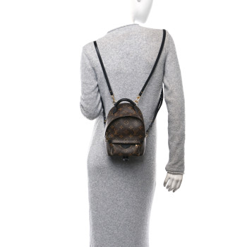 LOUIS VUITTON Monogram Palm Springs Backpack Mini