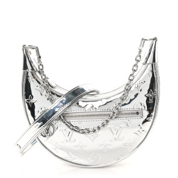 LOUIS VUITTON Monogram Miroir Loop PM Silver