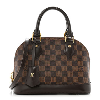 LOUIS VUITTON Damier Ebene Alma BB