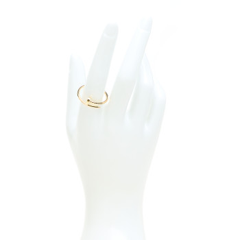 CARTIER 18K Yellow Gold Small Juste Un Clou Ring 60 9