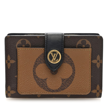 LOUIS VUITTON Reverse Monogram Juliette Wallet