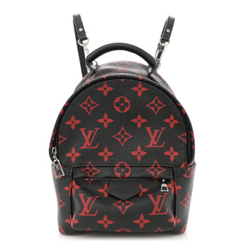 LOUIS VUITTON Monogram Infrarouge Palm Springs Backpack Mini