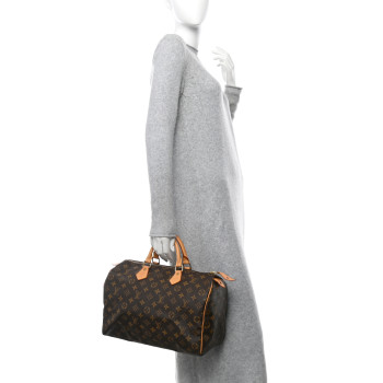 LOUIS VUITTON Monogram Speedy 35