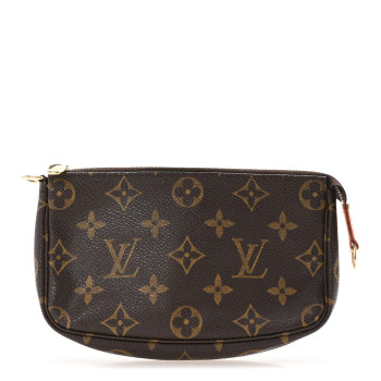 LOUIS VUITTON Monogram Petit Bucket Pouch
