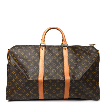 LOUIS VUITTON Monogram Keepall Bandouliere 50