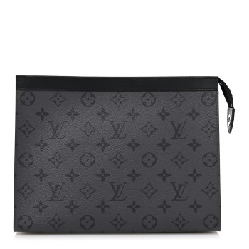 LOUIS VUITTON Monogram Eclipse Reverse Pochette Voyage MM
