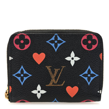 LOUIS VUITTON Game On Zippy Coin Purse Black