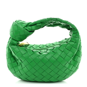 BOTTEGA VENETA Nappa Intrecciato Mini Jodie Parakeet