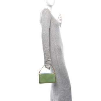 LOUIS VUITTON Vernis Lexington Pochette Baby Blue