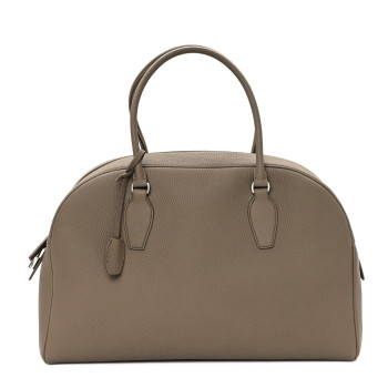 THE ROW Calfskin India 15.75 Smoked Taupe