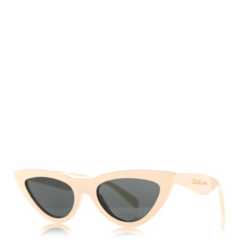 CELINE Acetate Cat Eye Sunglasses CL40019I Ivory