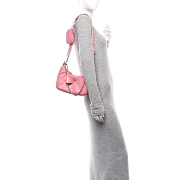 PRADA Nappa Soft Padded Re-Edition 2005 Shoulder Bag Geranio