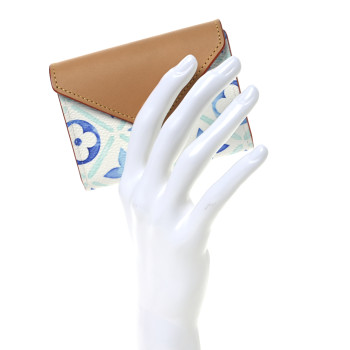 LOUIS VUITTON Monogram Tiles By The Pool Playing Cards and Pouch Lagoon Blue
