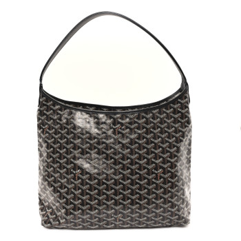 GOYARD Goyardine Boheme Hobo Black