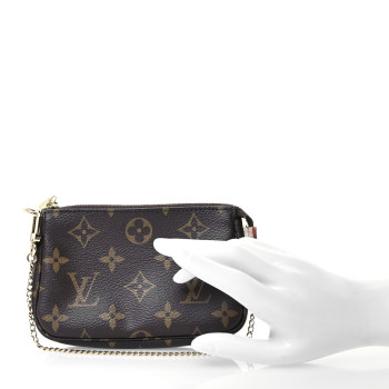 LOUIS VUITTON Monogram Mini Pochette Accessories