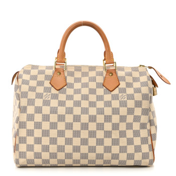 LOUIS VUITTON Damier Azur Speedy 30