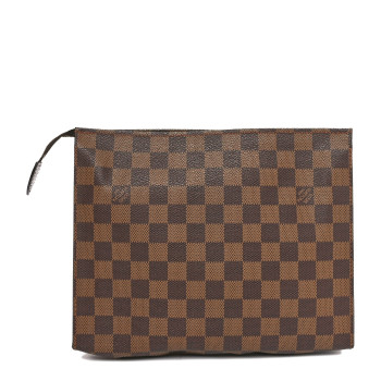 LOUIS VUITTON Damier Ebene Toiletry Pouch 26