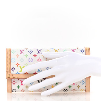 LOUIS VUITTON LV X TM Monogram Multicolor Sarah Wallet NM