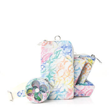 LOUIS VUITTON Monogram Pastel Colors LV Block