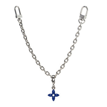 LOUIS VUITTON Metal 57th Street NYC Speedy Soft Bag Charm Silver
