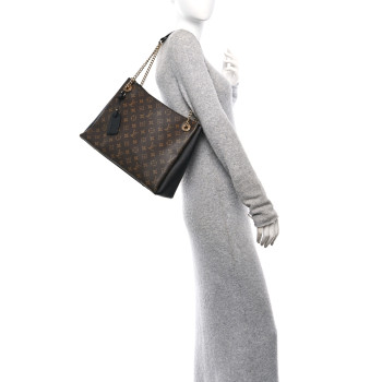 LOUIS VUITTON Monogram Surene MM Black
