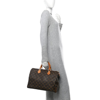 LOUIS VUITTON Monogram Speedy 35