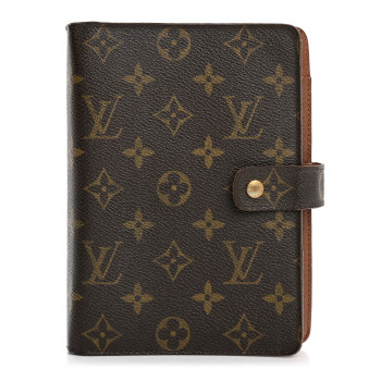 LOUIS VUITTON Monogram Medium Ring Agenda Cover