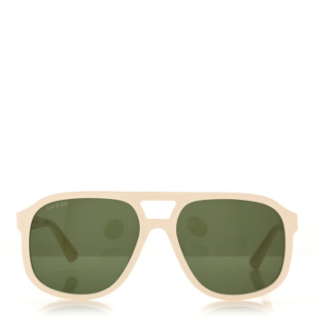 GUCCI Acetate Square Frame GG1188S Sunglasses White