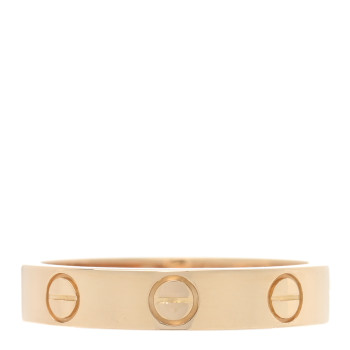 CARTIER 18K Yellow Gold 3.5mm LOVE Wedding Band Ring 51 5.75