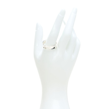 TIFFANY Sterling Silver 1837 Band Ring 66 11.5