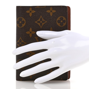 LOUIS VUITTON Monogram Small Ring Agenda Cover