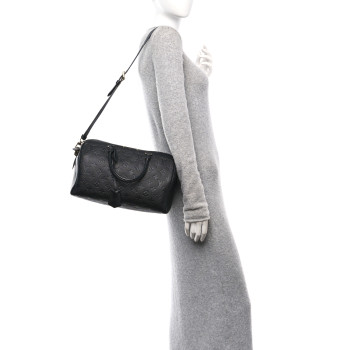 LOUIS VUITTON Empreinte Speedy Bandouliere 30 NM Black