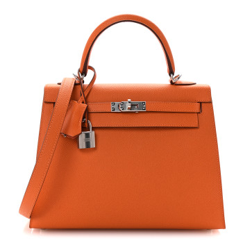 HERMES Epsom Kelly Sellier 25 Abricot