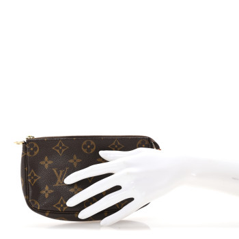 LOUIS VUITTON Monogram Petit Bucket Pouch