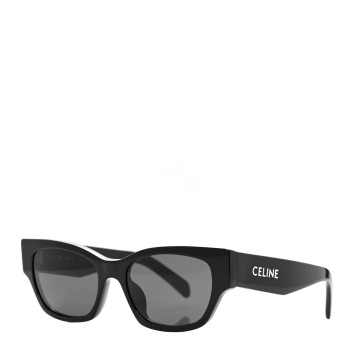 CELINE Acetate Cat Eye Sunglasses CL40197U Black