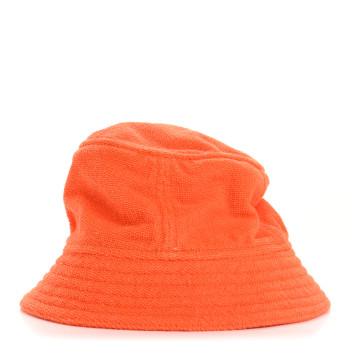 HERMES Cotton Eden Bucket Hat 56 Geranium