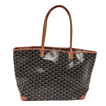 GOYARD Goyardine Artois MM Black Gold