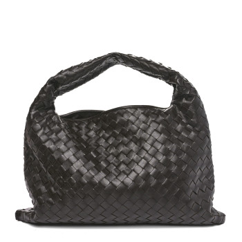 BOTTEGA VENETA Calfskin Intrecciato Small Hop Fondant