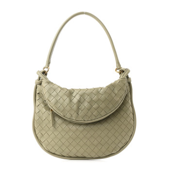 BOTTEGA VENETA Nappa Intrecciato Medium Gemelli Travertine