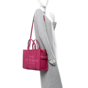 MARC JACOBS Grained Calfskin Medium The Tote Bag Lipstick