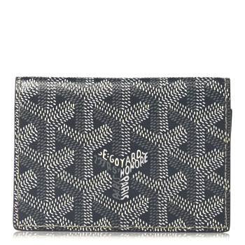 GOYARD Goyardine Business Card Holder Grey
