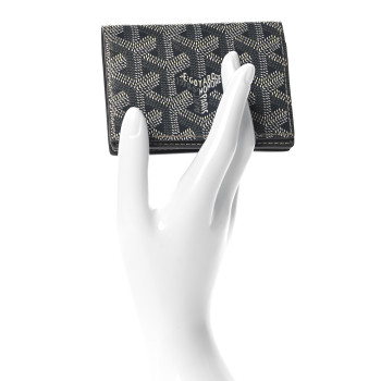 GOYARD Goyardine Business Card Holder Grey