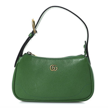 GUCCI Goatskin Mini Aphrodite Shoulder Bag New Shamarock