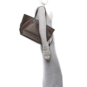 LOUIS VUITTON Damier Ebene Neverfull MM